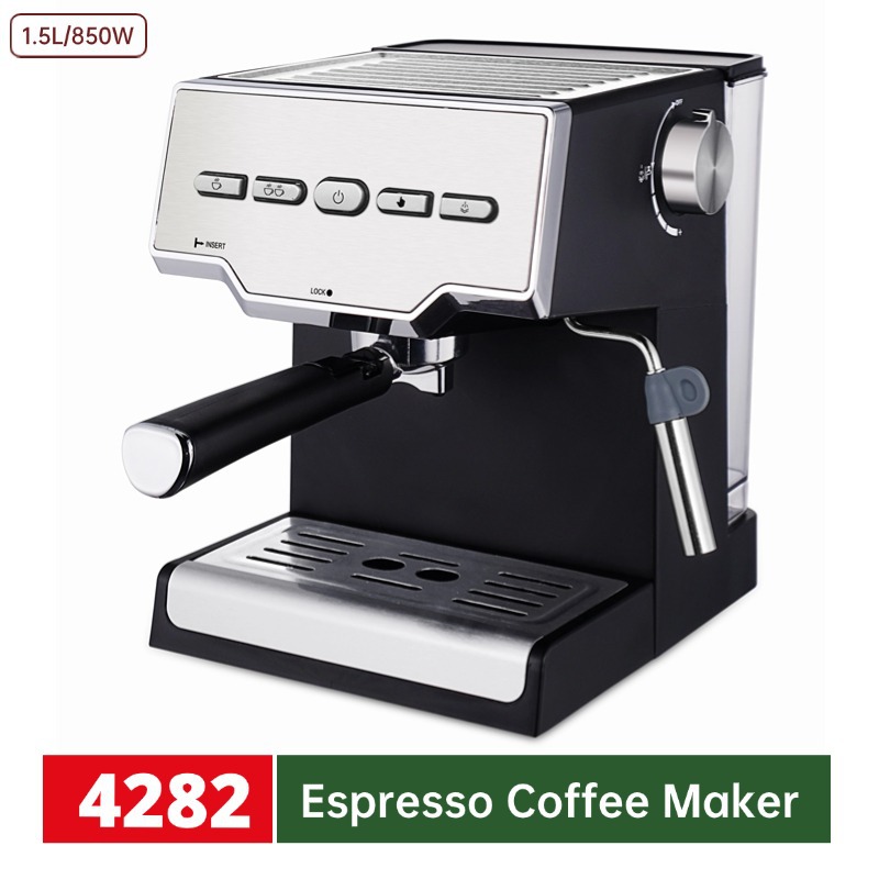 Transfronteriza mayorista casera semiautomática máquina de café italiana presión de leche burbuja de calidad cafetera de cappuccino