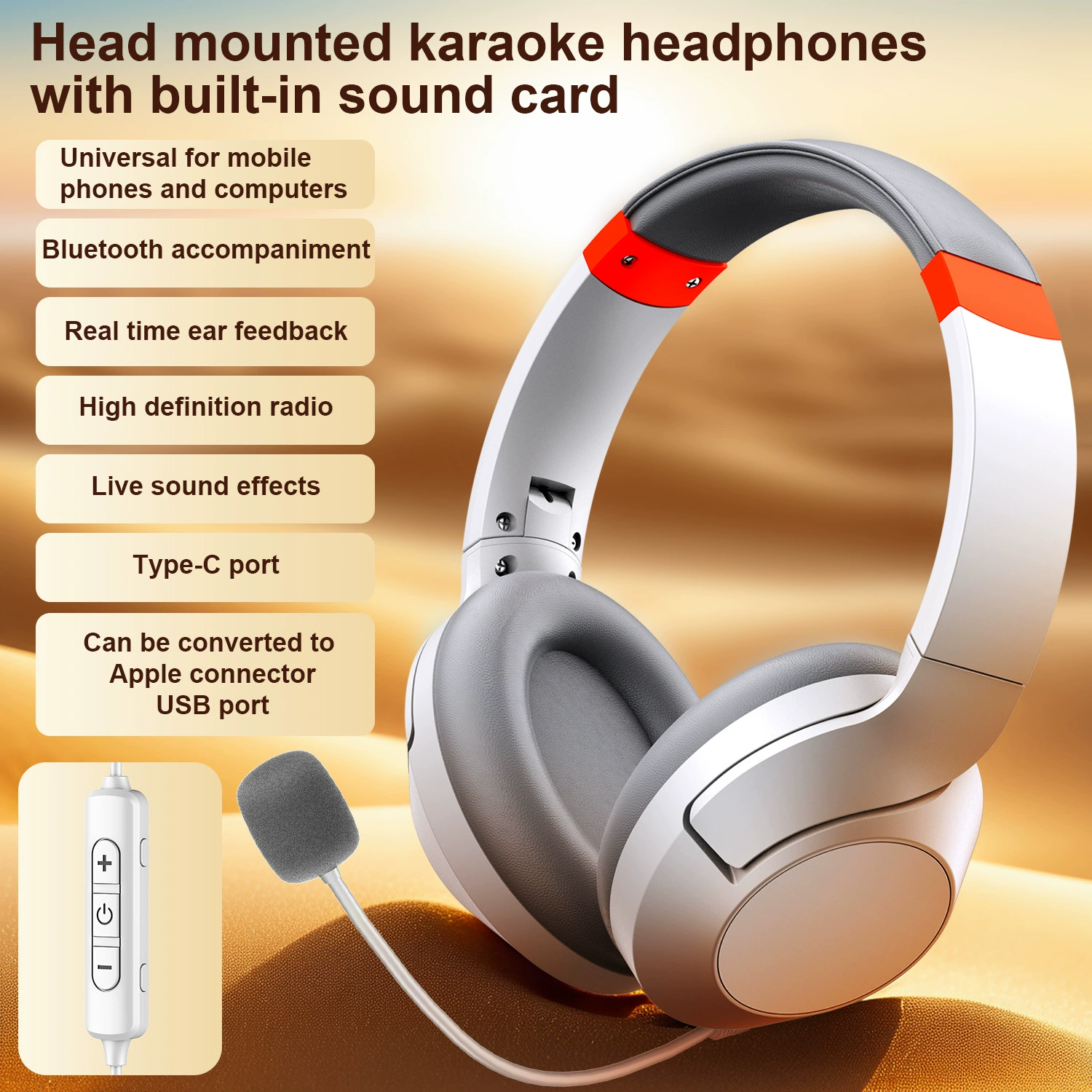 Cross-Border Hot-Selling Monitoring Headphones Fishing Line Fish Silk Line Headphones Wired Gaming Headset