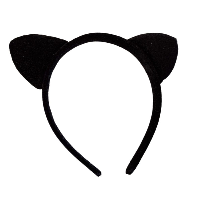 欧米のヒョウ柄の猫の耳のカチューシャ|undefined