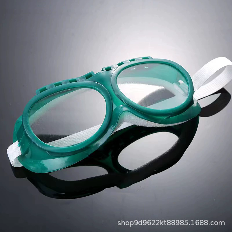 Очки для охраны труда зеленые очки из губчатого стекла ветрозащитный Песок промышленный пыленепроницаемый очки для полировки с защитой от брызг защитные очки