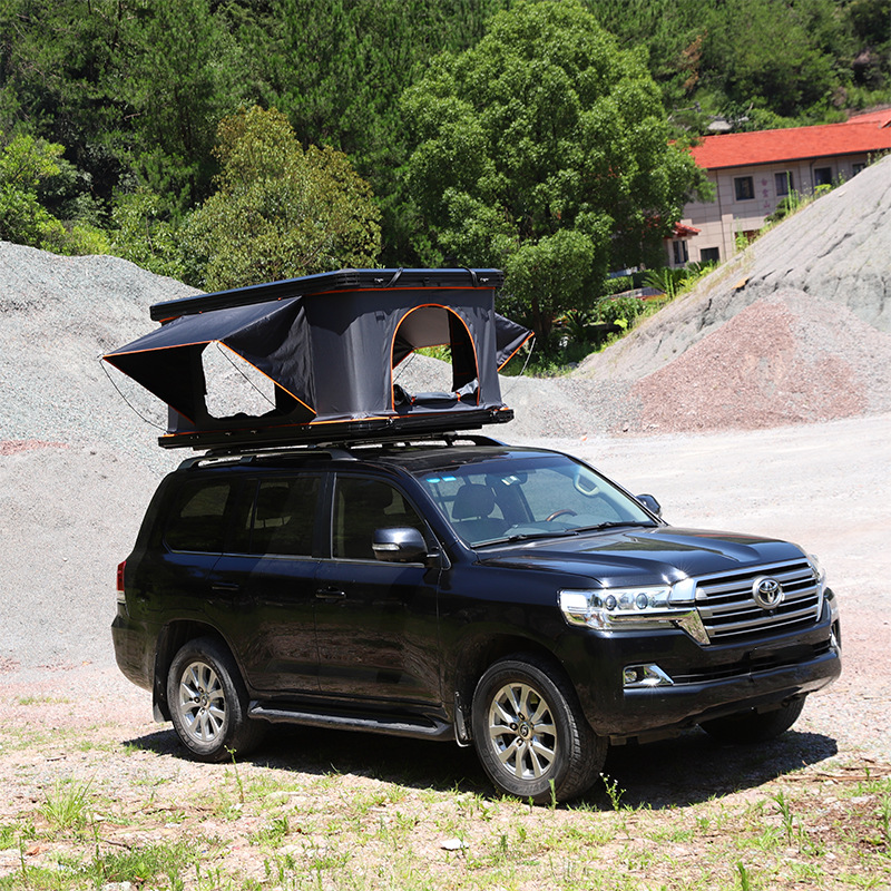 Hard-Top Fully Automatic Roof Outdoor Double Self-Driving Tour Anti-Mosquito Waterproof Car Tent Aluminum Alloy Roof Tent