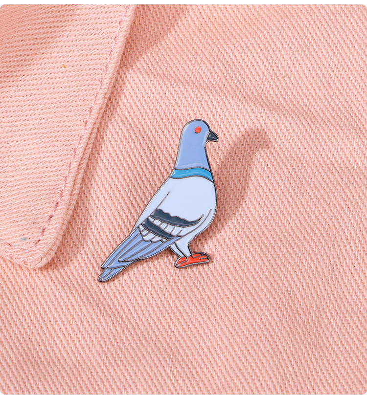 Alloy Material Cute Pin Cartoon Badge Horse Alloy Enamel Unisex Brooches