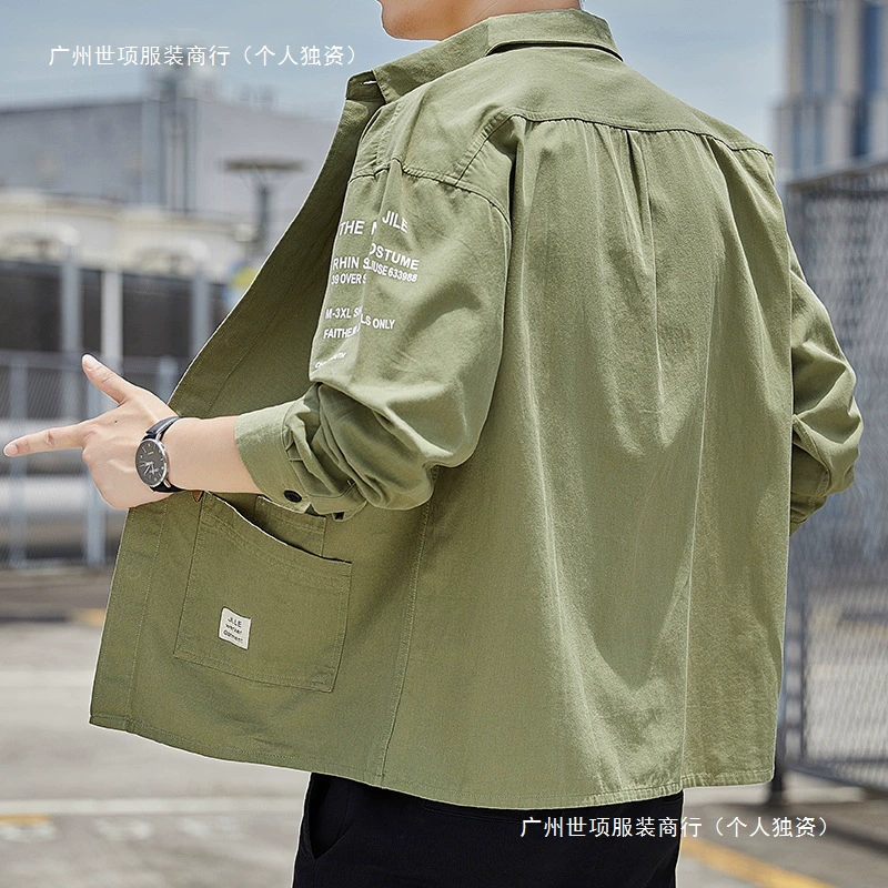 Ноча с длинными рукавами рубашка мужская куртка на строительной площадке износостойкая и устойчивая к грязи на открытом воздухе солнцезащитная текстура рабочая одежда