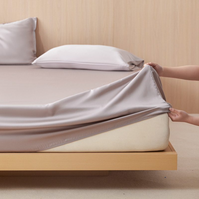 Colcha de cama Tensi de una sola pieza, funda de cama de verano 60S, funda protectora de colchón fresco, cama doble individual, todo incluido, juego de cama sucia