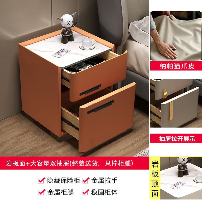 오렌지색 슬레이트 서랍형 [금고 미포함] - 가로 40 * 깊이 40 * 높이 45 cm