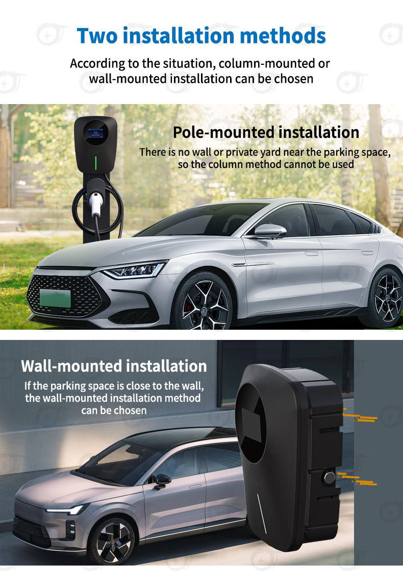 Cross-border export national standard GB/T pure copper charging gun 3.5kw car charger BYD wall-mounted charging station