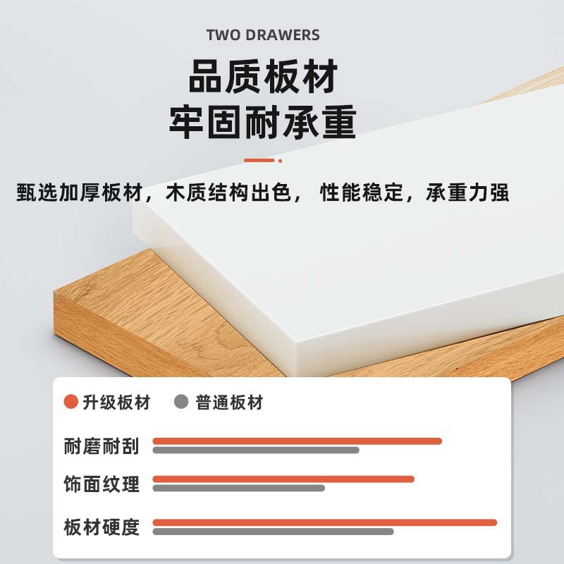 Mesita de noche, cabecera de cama, dormitorio doméstico, estante exquisito y simple, armario de almacenamiento, armario de almacenamiento, armario lateral, armario nuevo