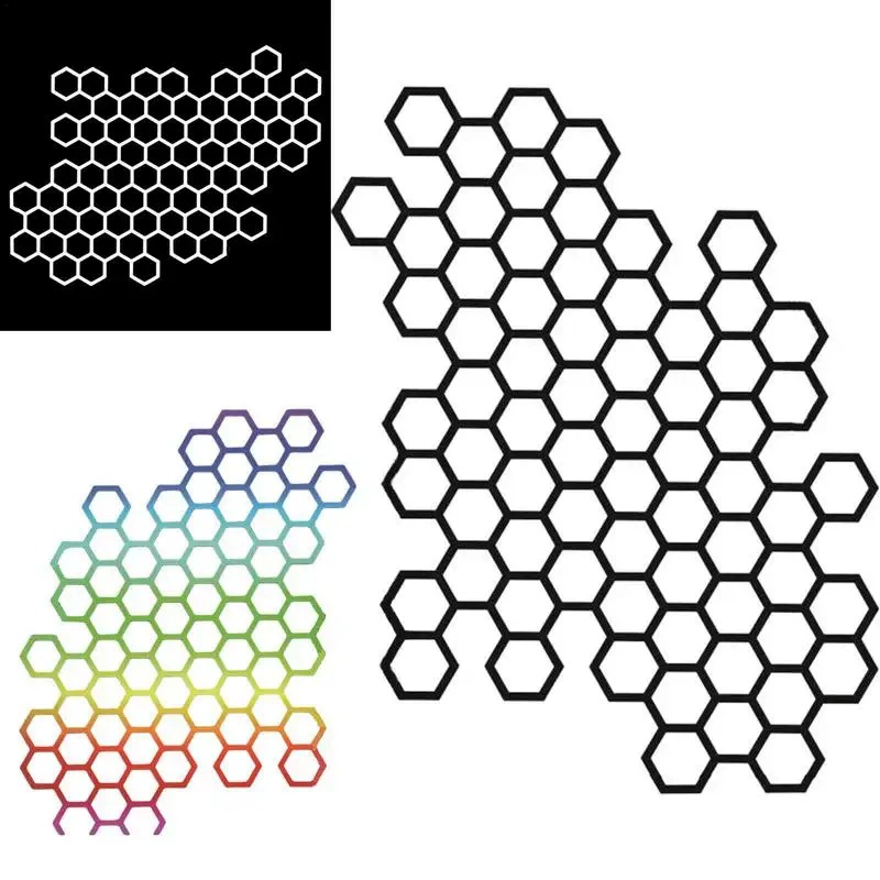 Внешняя торговля взрывы сотовый Электрический мотоцикл наклейки на шлем наклейки шестиугольный мотоцикл творческие наклейки J67
