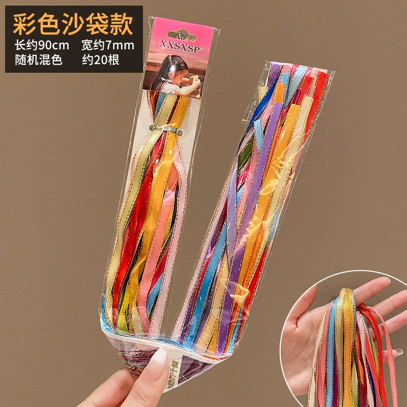Dreadlocks for braiding hair, hair rope, children's hair band, hair accessory with pigtail