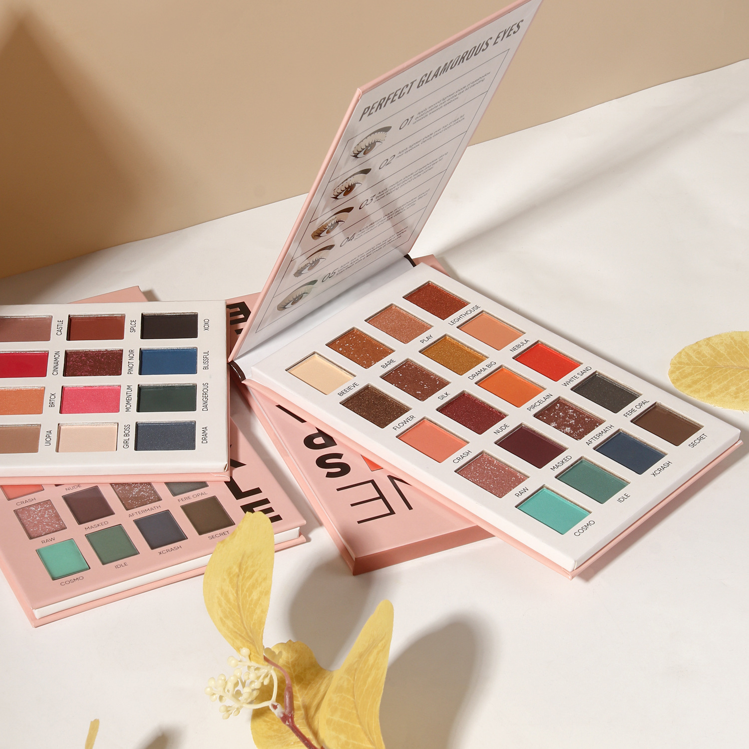MISSYOUNG Cross-border 20-color eyeshadow palette, paper eyeshadow, pearlescent eye makeup, matte eyeshadow, Amazon undefined