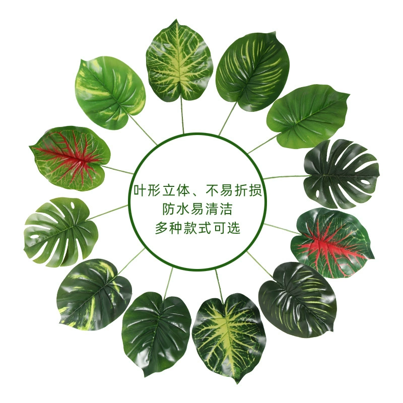 Artificial plant, artificial leaves for creating a green wall, deciduous artificial plants
