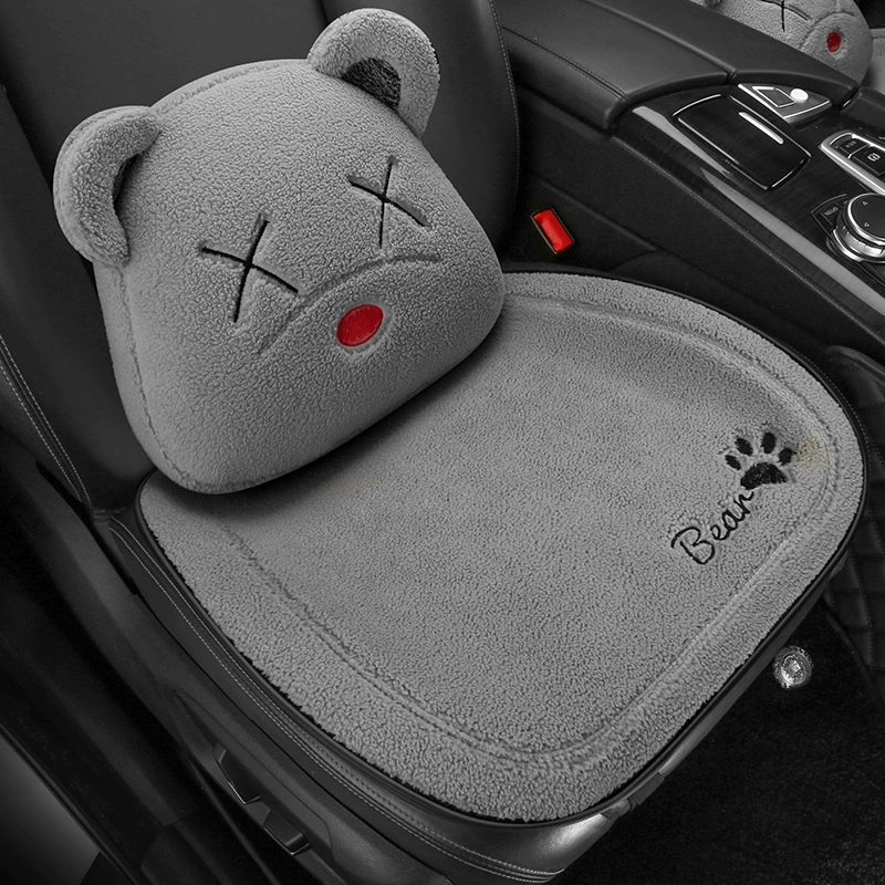 Автомобильная подушка для сиденья Подушка для талии Автомобильная Милая Подушка для спины сиденье водителя удобный автомобиль офисный подарок на талию