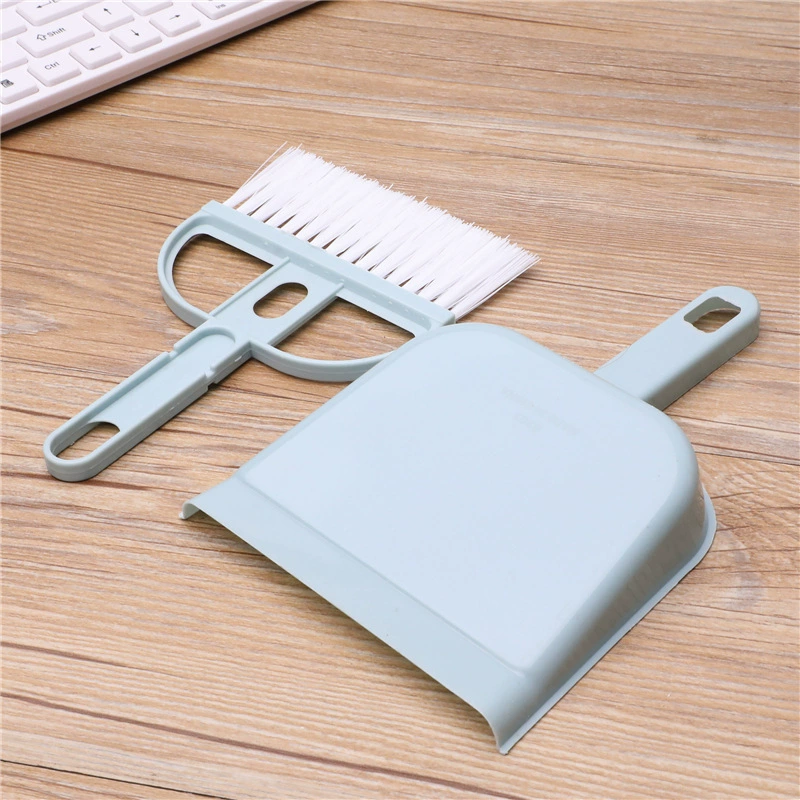 Small table brush, keyboard, set, dustpan, broom, handle