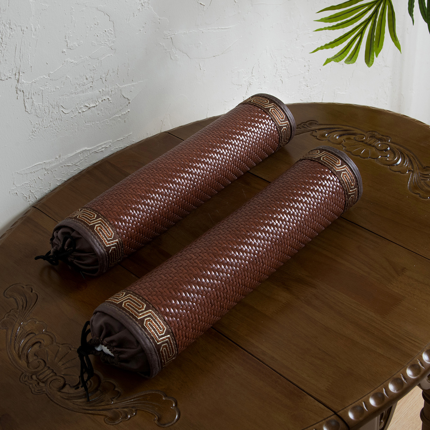 Summer Ice Silk Rattan Mat Buckwheat Pillow Buckwheat Husk Pillow Core Summer Single Cooling Neck-Protecting Hard Pillow Pe Pillow Wholesale