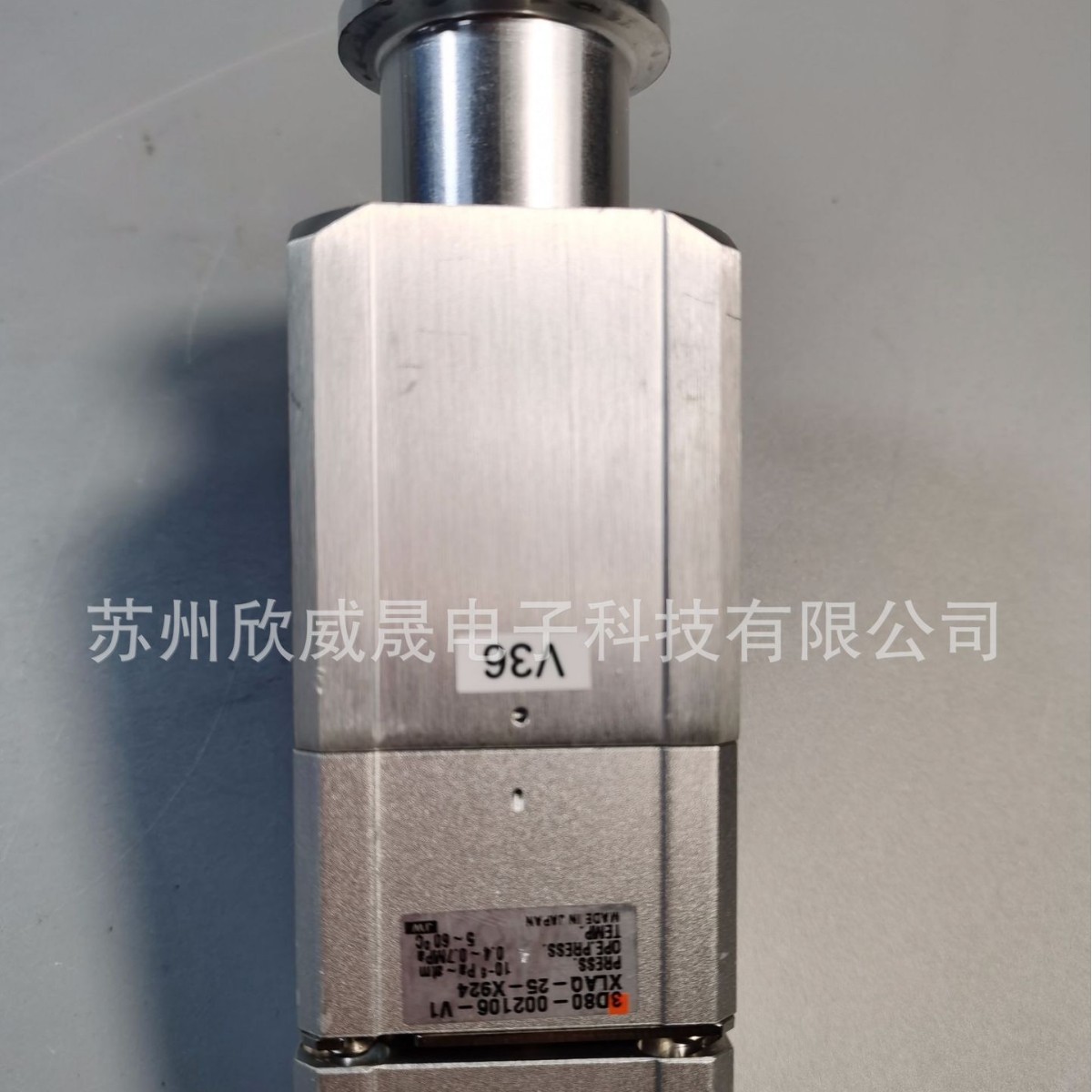 SMC 3D80-002106-V1  XLAQ-25-X924 HIGH VACUUM VALVE
