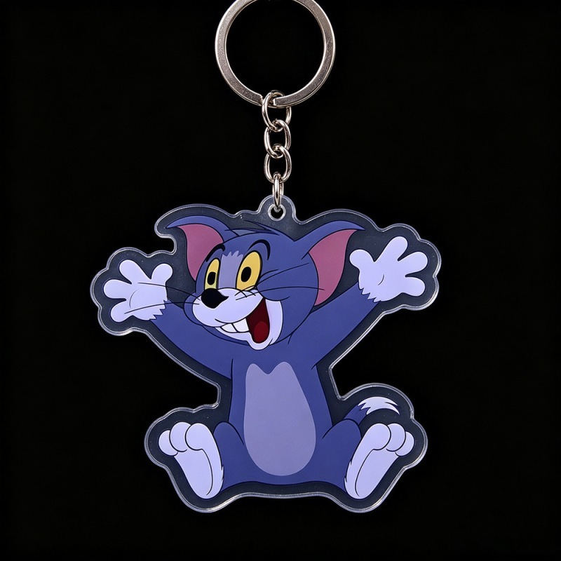 Tom and Jerry Series Keychain Collection, Tom and Jerry Cartoon Acrylic Pendant, Suitable for Student Backpacks Tom and Jerry Series Keychain Collection, Tom and Jerry Cartoon Acrylic Pendant, Suitable for Student Backpacks