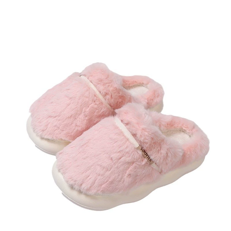 Winter keep warm slippers flower-shaped, for beloved