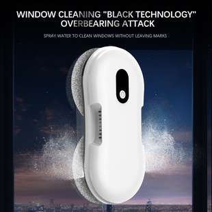 Source Factory Direct Sales Intelligent Window Cleaning Robot Two-Way Water Spray Glass Window Cleaning High-Rise Household