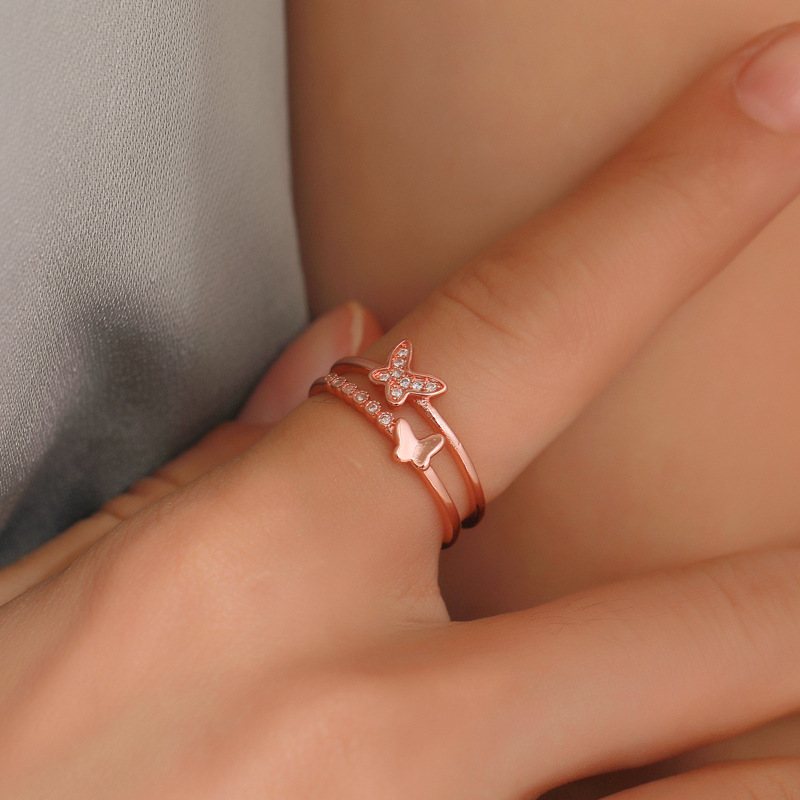 2g Weight Gold Plated Plating Material Artificial Gemstones Inlay Material Festival Occasion Copper Material Geometric Pattern Women'S Gender Simple Style Style Gold Color Copper Geometric Artificial Gemstones Copper Rings 4