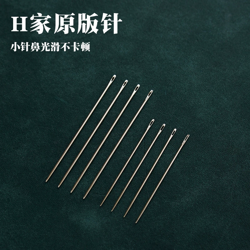 H домашняя оригинальная ручная швейная кожаная игла ручная швейная восковая игла большой маленький размер 4865