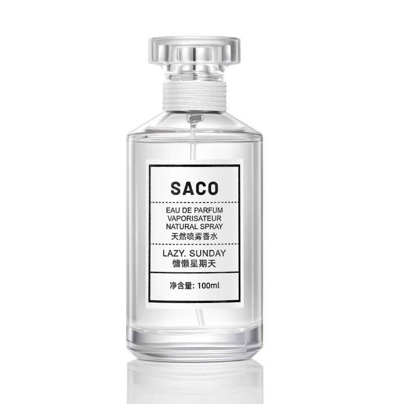 SACO Perfume Sunday Sluggish Hombres y mujeres Perfume fresco y natural perfumes duraderos