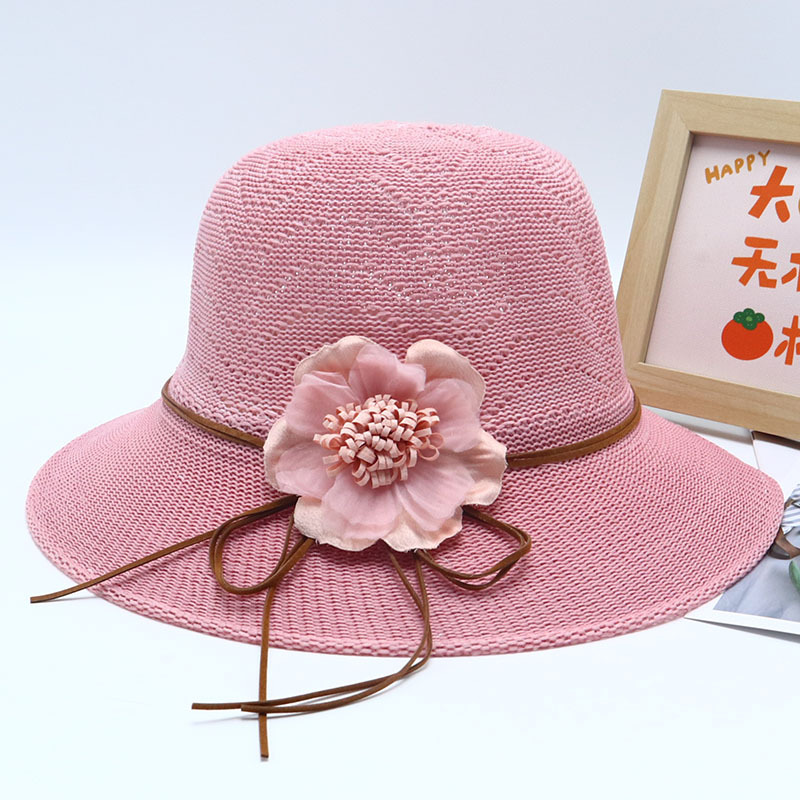 Nuevo sombrero de paja para mujer, sombrero de playa junto al mar, sombrero para el sol de verano de moda salvaje, protector solar, sombrero para el sol de protección UV