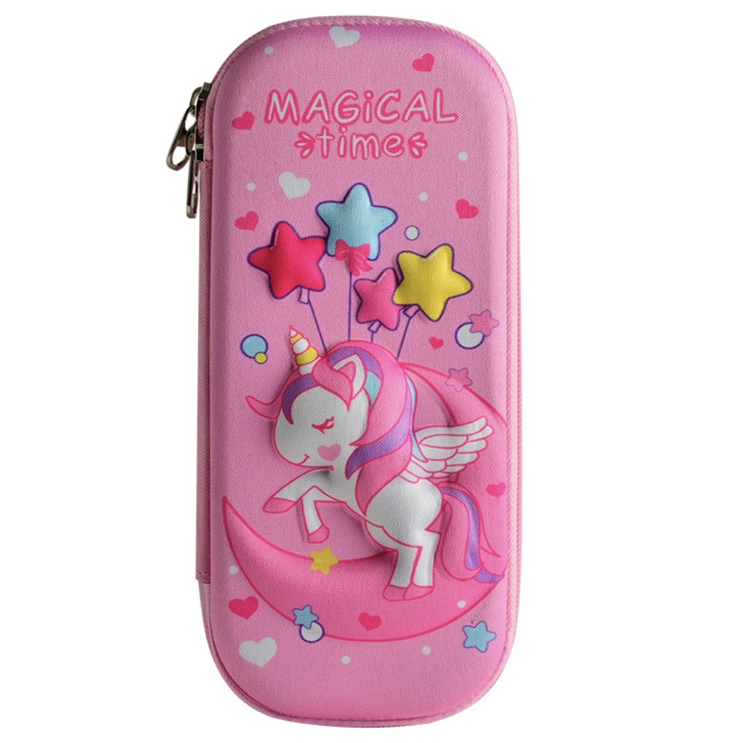 Three dimensional cartoon children's capacious pencil case for elementary school students, wholesale, fall protection