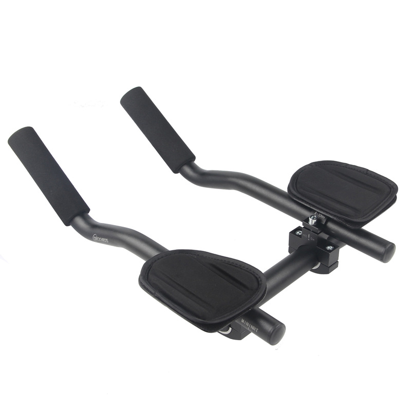New bicycle split aluminum alloy rest handle mountain bike equipment long-distance curved handle straight handle road bike TT handle