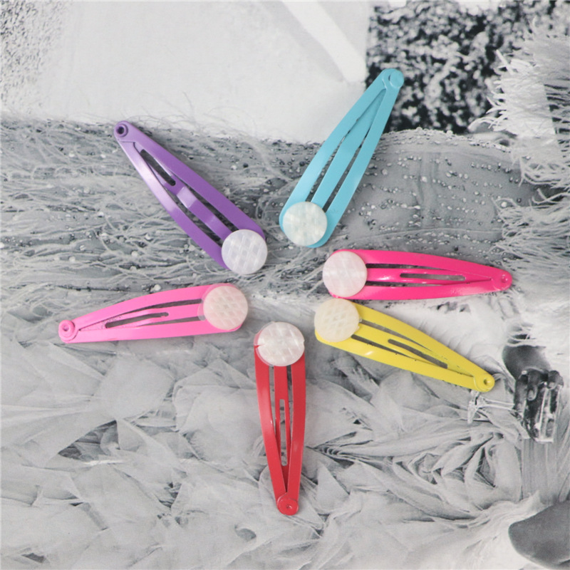 Children's hairgrip drop-shaped