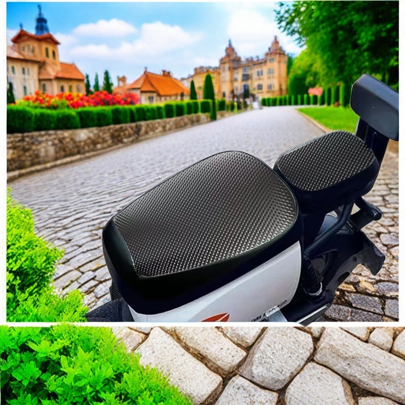 New National Standard Electric Vehicle Seat Cover Shenyuan A7A8, Universal for All Seasons, Sun Protection, Heat Insulation, Waterproof, Shenyuan Yadi Leather Cover