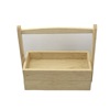 Double-layer handheld wooden wooden box, storage box, wholesale, Birthday gift