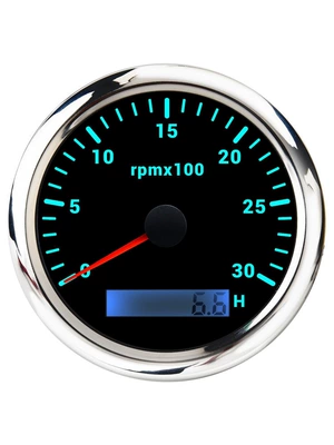 motorcycle; this universal tachometer features – tachometer