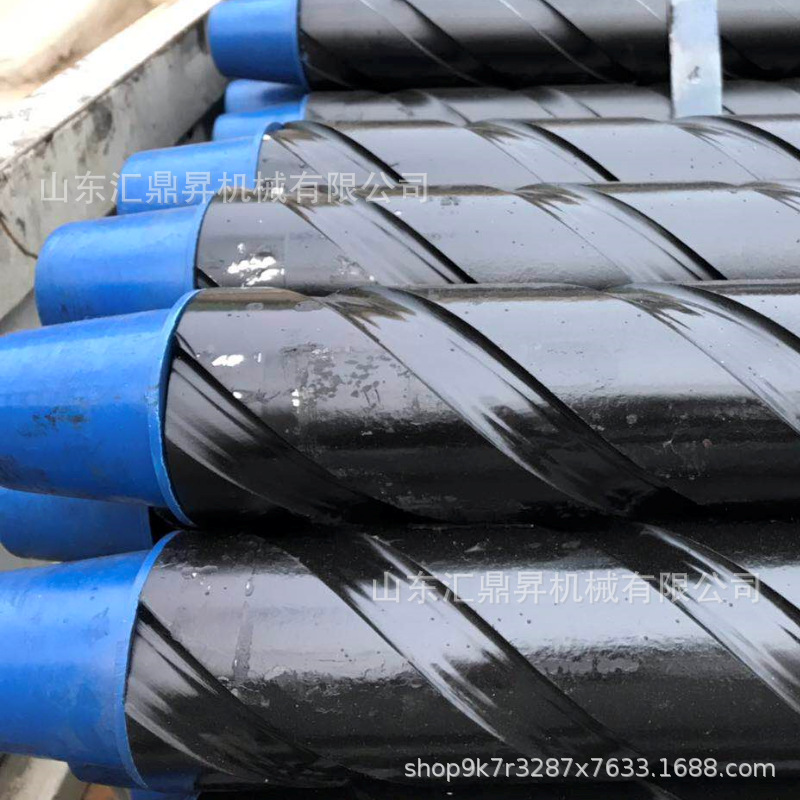 直径63.5地质勘探圆钻杆 厂家直销探水探瓦斯圆纤杆 锥丝扣连接杆