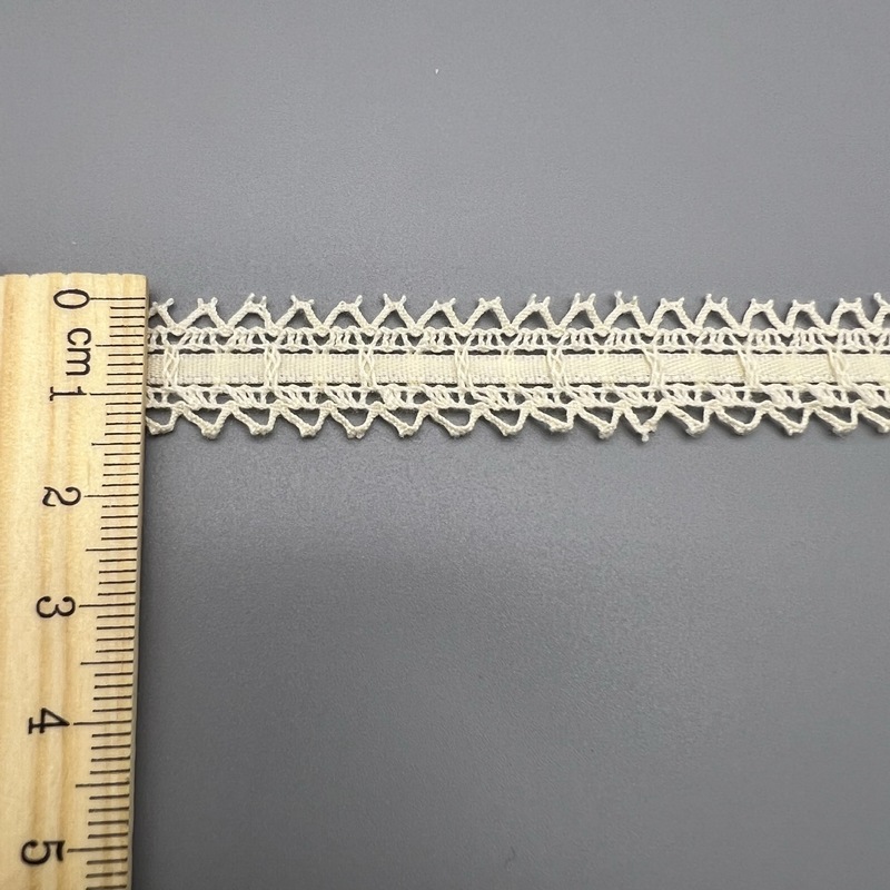 工場直販 1.5cm 綿糸レース ロリータ衣料品アクセサリー ヘリストリム ワイドレース|undefined