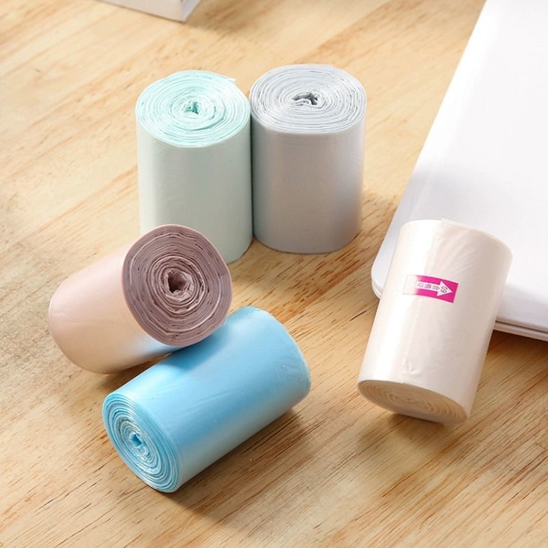 Desktop Small Garbage Bag Small Cat Poop Trash Can Office Home Car Thickeneded Disposable Mini Plastic Bag