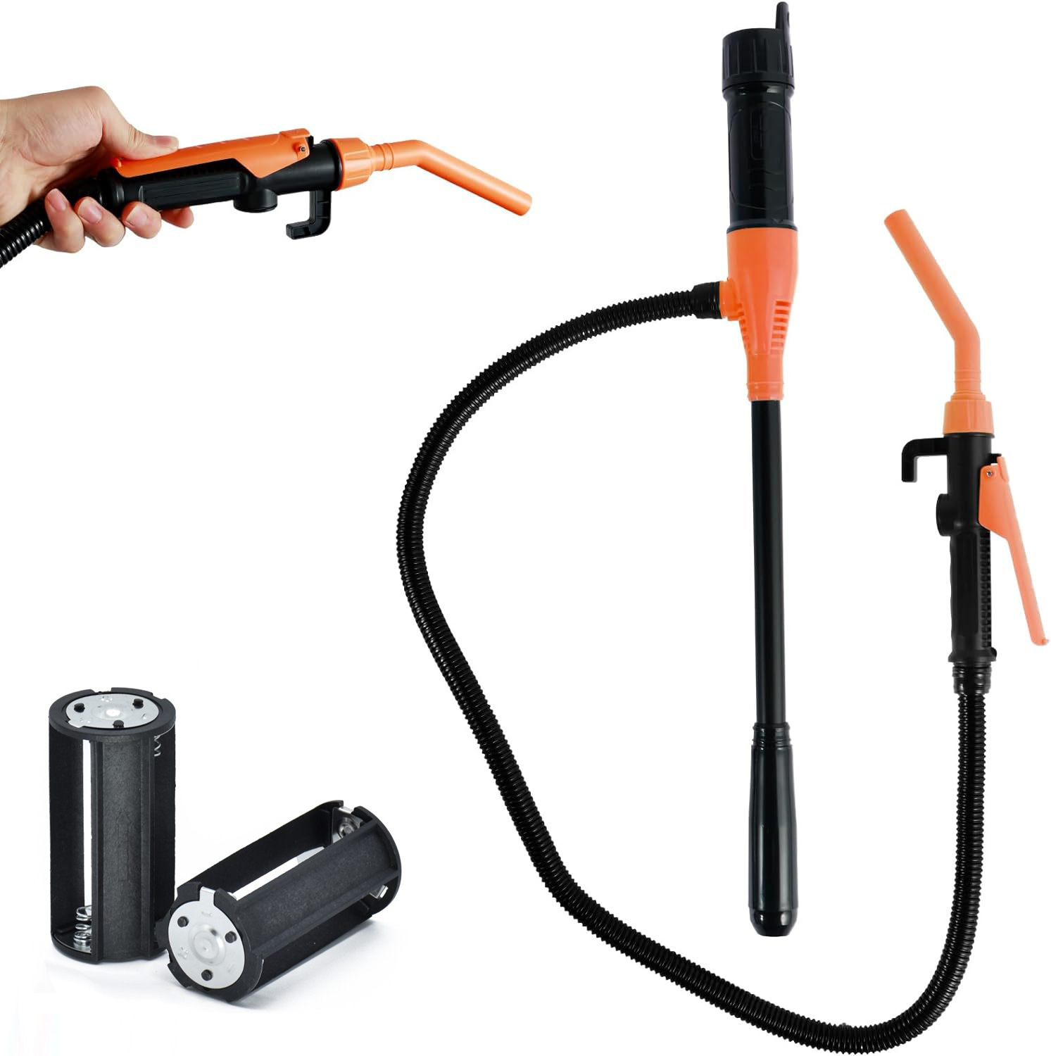 Cross-Border Electric Oil Pumping Pump, Electric Oil Pumping Pipeline Oil Pump, Outdoor Detachable Self-Driving Oil Pumping Pipeline Liquid Transfer Pump