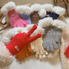 Boniu/Fashionable and simple touch screen~Lamb wool gloves new autumn and winter product CHENSHOP designer brand