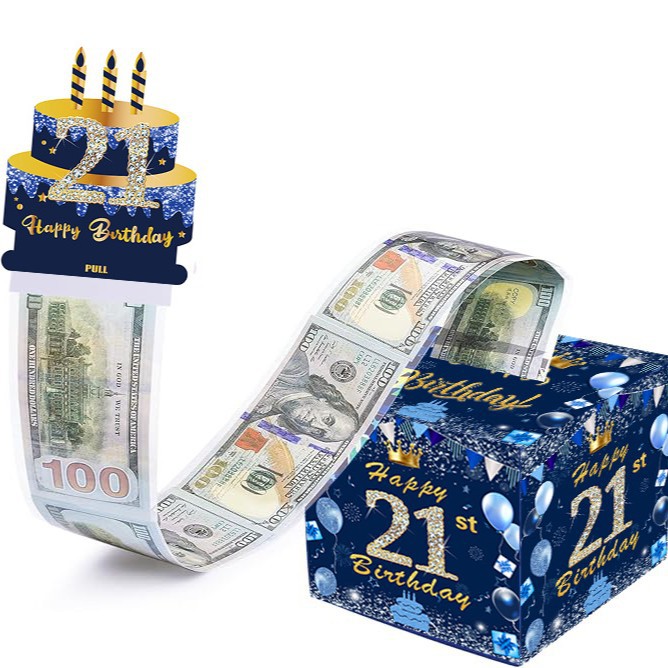 现货蓝色气球21岁（独家设计款）
