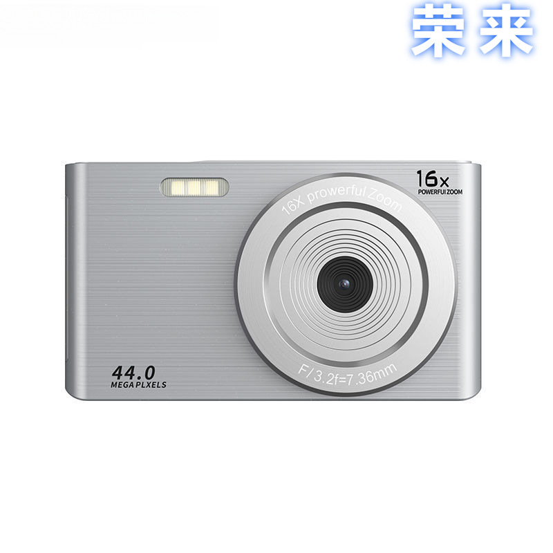 New 4K Digital Camera High Pixel High Definition Selfie Card Machine Entry-Level Student Camera Photo Photography 2.7K