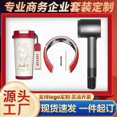 ビジネスギフト カスタマイズロゴ マイナスイオンヘアドライヤーセット 会社員向け実用イベント記念品