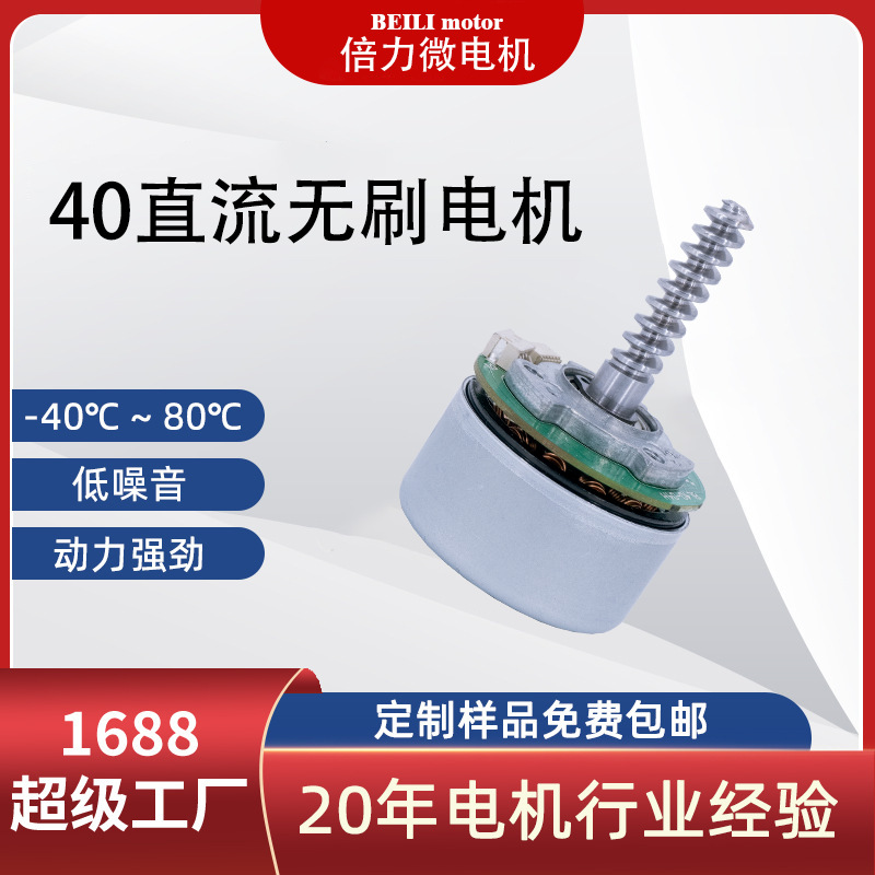더블 파워 소스 제조업체 마사지기 브러시리스 모터 반죽 숄 라인 보드가 있는 브러시리스 모터 40 모터