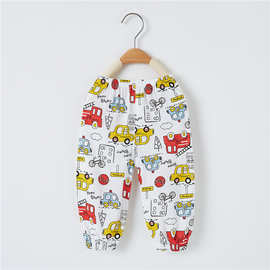 儿童打底裤子防蚊裤女童夏季薄款夏装婴儿纯棉灯笼裤小孩宝宝夏薄