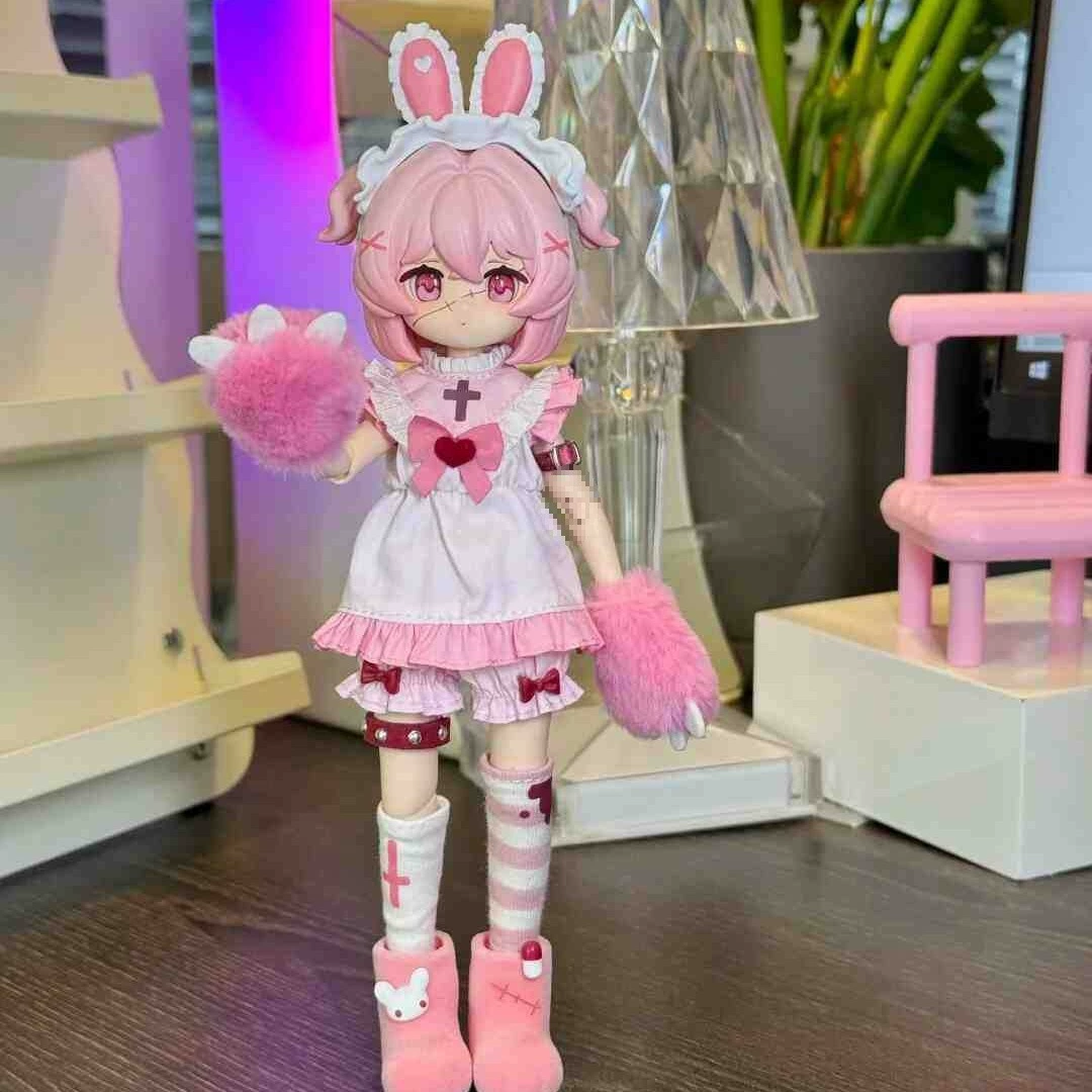 [正版米甜物语奇幻森林BJD盲盒12分BJD可动不可食用人偶]