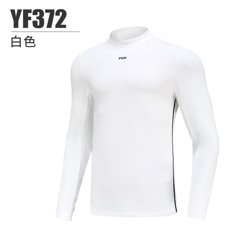 Áo dài tay nam YF372 màu trắng