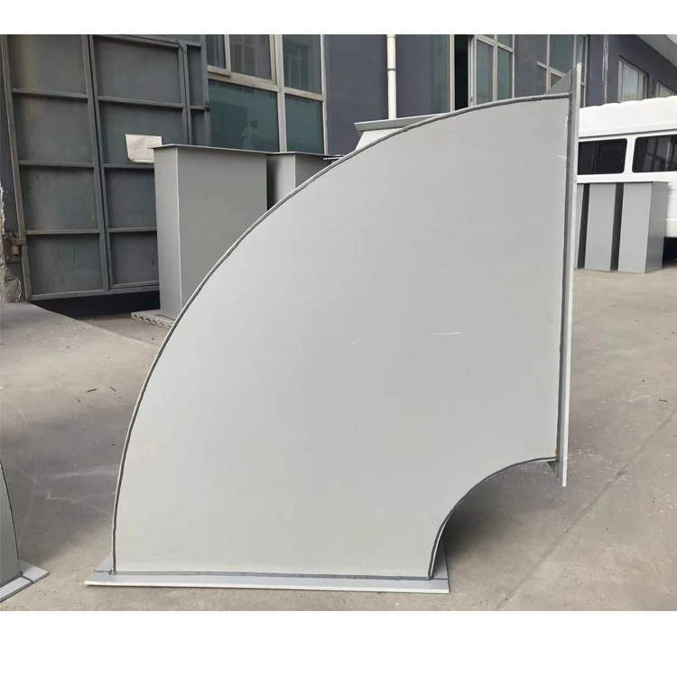 工厂排气管道ppPP排烟管道塑料风管防火阻燃pvc风管耐高温通风排