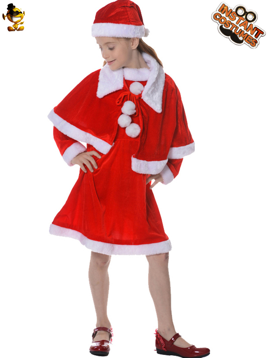 Niña de Navidad vestido de las mujeres etapa traje fiesta de disfraces image 3