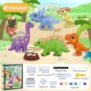 Gypsum Painting-Dinosaur World