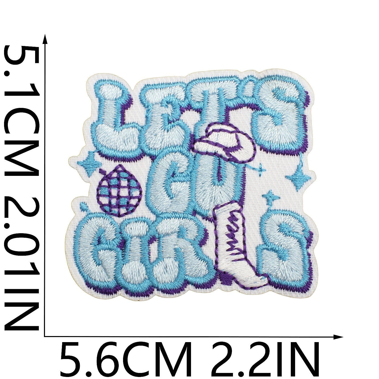 Серфинг-девочка вышитая нашивка на одежде, декоративная нашивка волна краб мультипликационное вышивание значок глажка ракушка печать