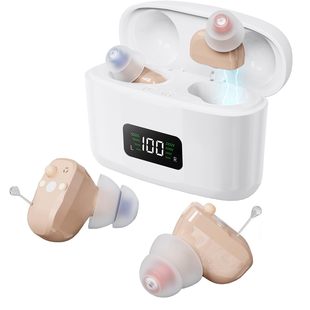 Cross-Border Hot Selling Hearing Aids Visual Charging Box Noise Reduction Hearing Aids for the Elderly