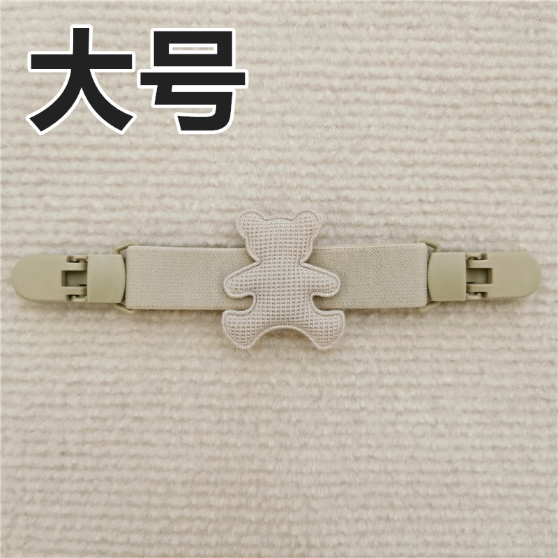 INS estilo coreano clip de suspensión oso pantalones de tirantes para niños clip anti-caída clip de la correa del hombro soporte de la falda de la suspensión antideslizante artefacto de hombro